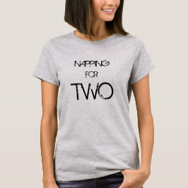 Napping para a camisa de maternidade de dois