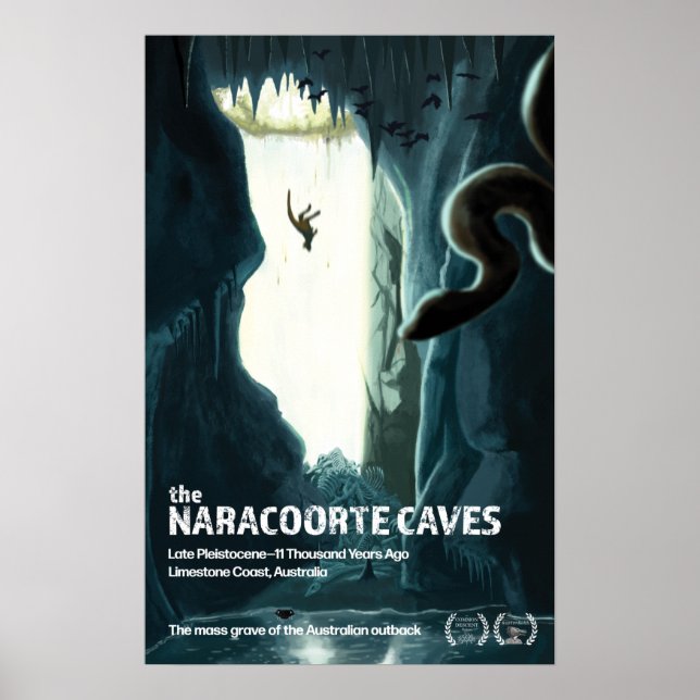 Naracoorte Caves Poster (Frente)
