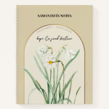 Narciso de Dezembro Personalizado da Flor de Nasci