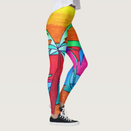 Nas Leggings da Praia