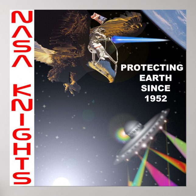 Nasa Knights Poster (Frente)