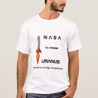 NASA para sondar o t-shirt de URANUS
