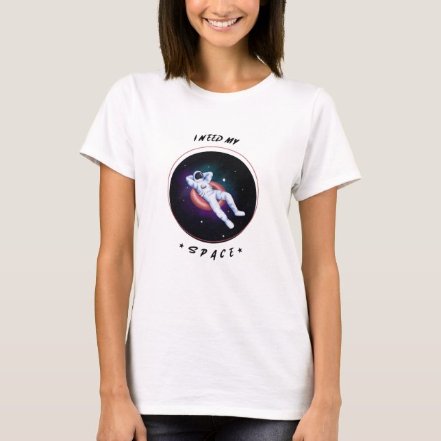 Nasa, preciso da minha camiseta espacial (Frente)