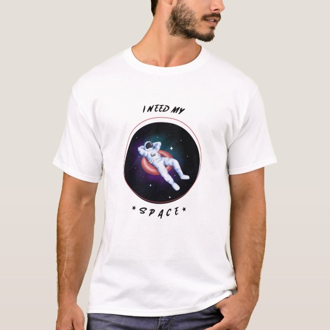Nasa, preciso da minha camiseta espacial (Frente)