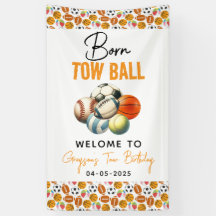 Nascer 2 Ball Sport Themed Boy Party