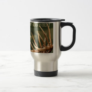NASCER A CAÇA - CANECA DE VIAGEM (2) - ANTLERS DE 