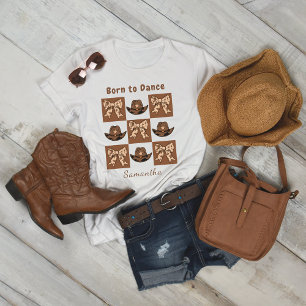 Nascer a Dance Block Style Hats Arcos T-Shirt