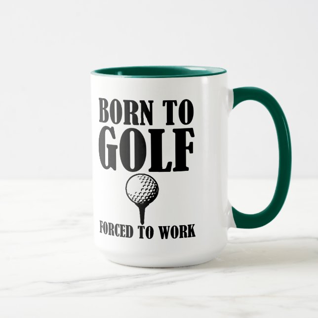 Nascer a golf forçado para trabalhar a caneca (Direita)