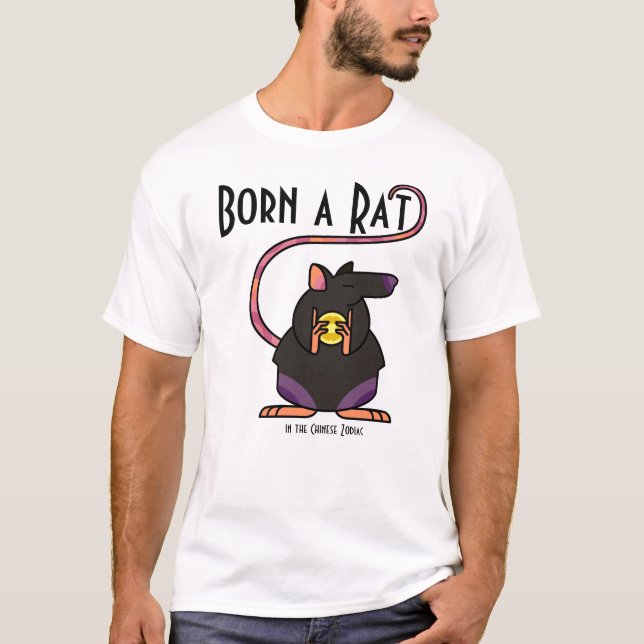 Nascer a Rat T-Shirt (Frente)