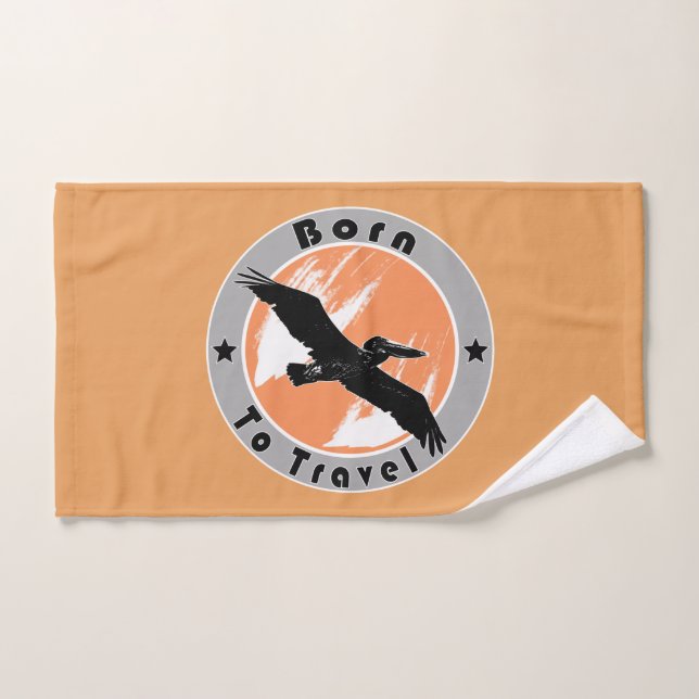 Nascer à toalha da mão viagem (Toalha de mão)