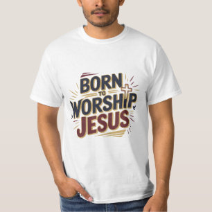 Nascer ao Culto Jesus Camisa Cristã