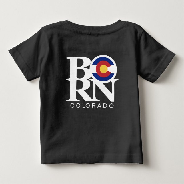 NASCER Colorado Dark Camiseta (Verso)