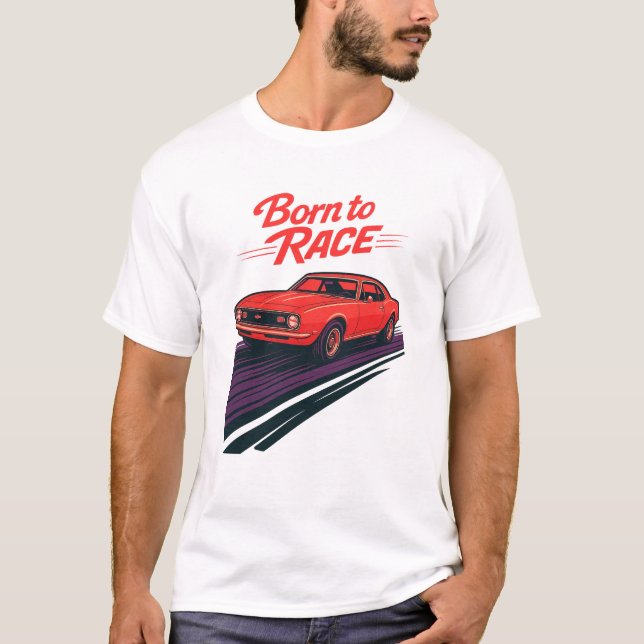 Nascer da Camaro T-Shirt Chevrolet 1967 (Frente)