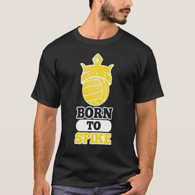 Nascer da camisa de Spikeball para cravar o (Frente)