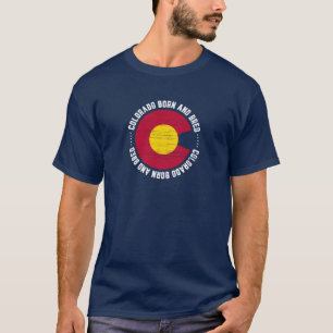 Nascer de Colorado e camisa produzida do nativo da