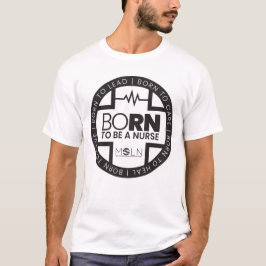 Nascer De Enfermeiro De Camisa T Colorida