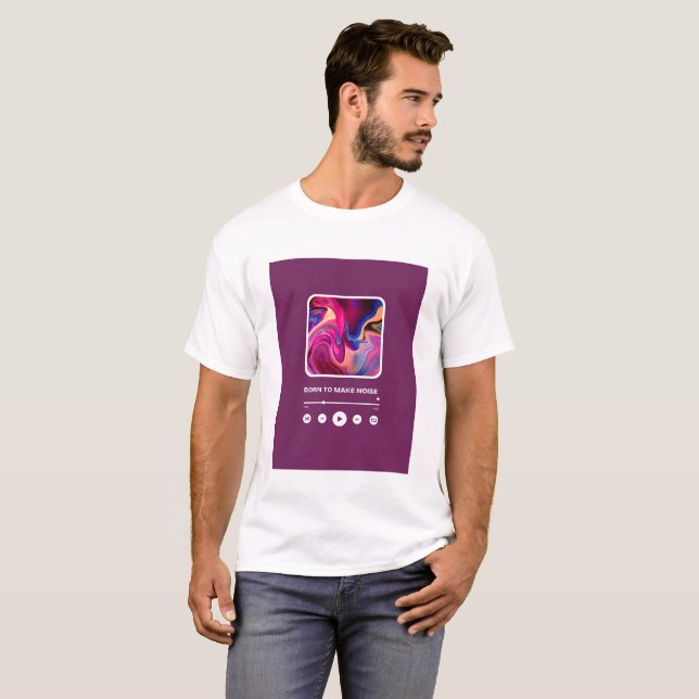 Nascer de fazer T-shirt sonora (Frente Completa)
