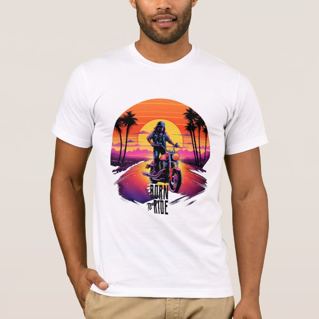 Nascer de motor para camiseta de carro (Frente)