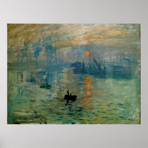 Nascer do sol da impressão de Monet (soleil