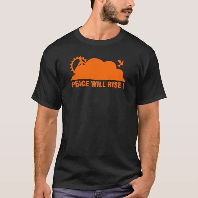 Nascer do sol da paz - t-shirt (Frente)