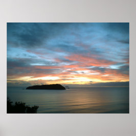 Nascer do sol dos posters de Nova Zelândia