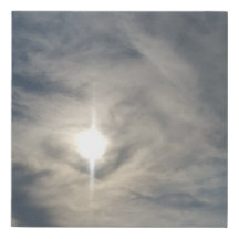 Nascer do sol nebuloso