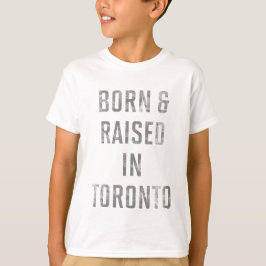 Nascer e Levantado em T-Shirt Toronto