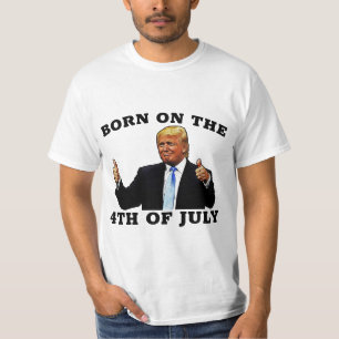 NASCER EM 4 DE JULHO DE CAMISAS T