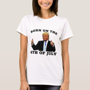NASCER EM 4 DE JULHO DE CAMISAS T