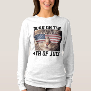 NASCER EM 4 DE JULHO DE T-SHIRTS
