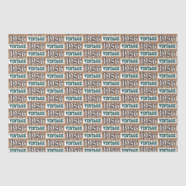 Nascer em papel tecidular 1956 (Frente )