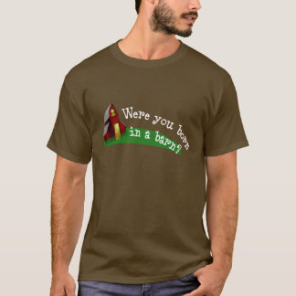 Nascer em uma camisa das citações do celeiro