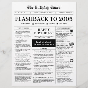 Nascer no jornal Mock 2005 preto e branco