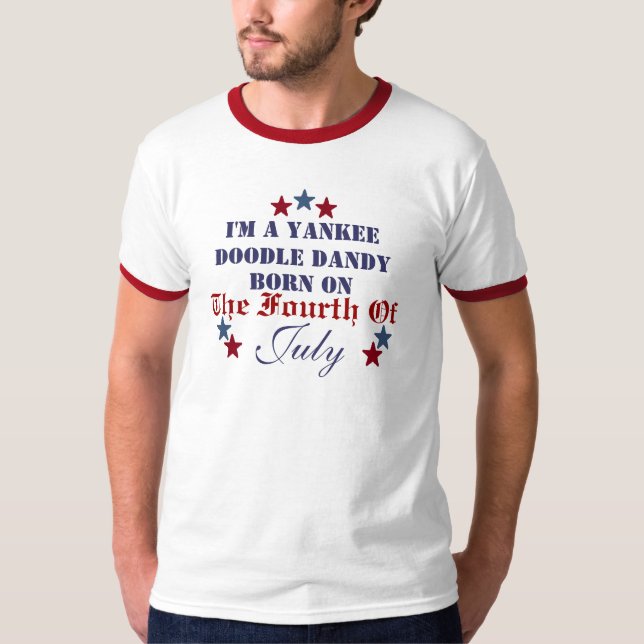 NASCER NO QUARTO DO T-SHIRT DE JULHO (Frente)