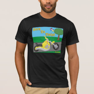 Nascer para torcer a camisa da motocicleta do