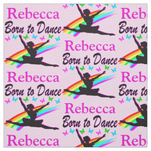 NASCER PERSONALIZADO À DANÇA TECIDO PERSONALIZADO