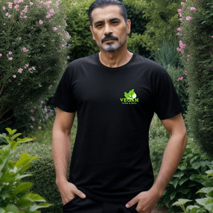 Nascer vegetariano e T-Shirt vermelha