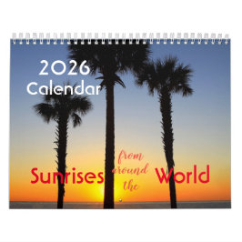 Nasceres do sol do mundo com calendário de poesia