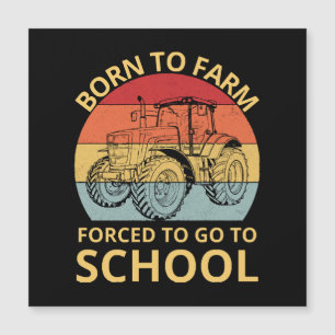 nascido para a agricultura forçado a ir à escola