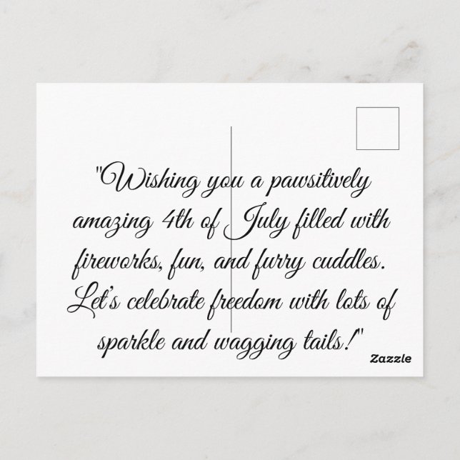 Nascido para Brilhar – Cartão Plano Fofo de 4 de J (Verso)