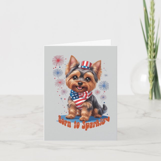 Nascido para Brilhar – Convite de Festa Cute do Di (Frente)