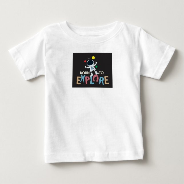 Nascido para Explorar  I  Camiseta de Aventura do  (Frente)