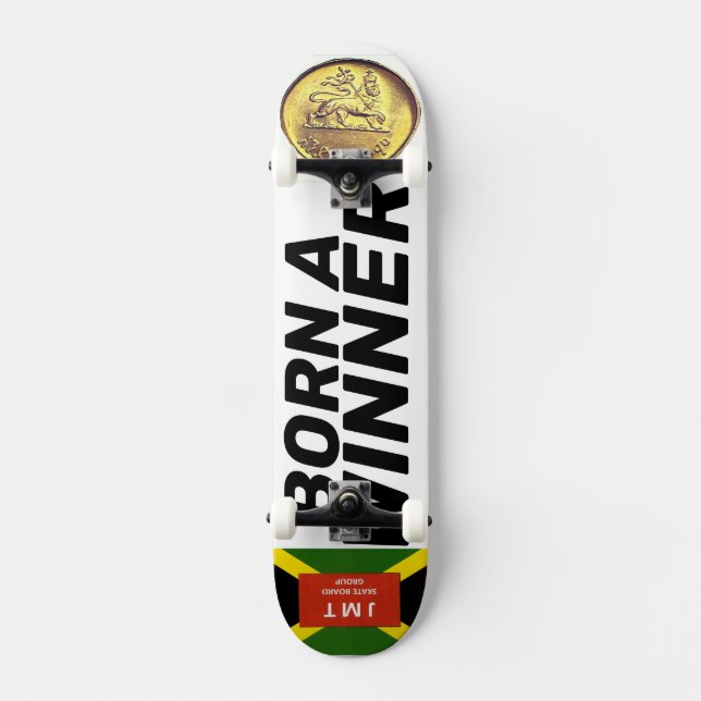 NASCIDO VENCEDOR Skateboard (Frente)