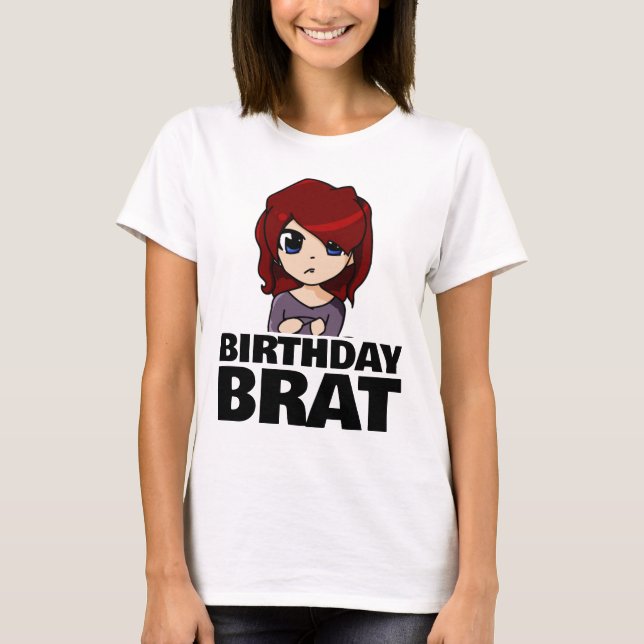 NASCIMENTO BRAT GIRL T-SHIRT (Frente)