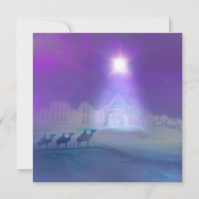 nascimento de Jesus Convite (Frente)