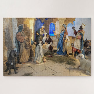 nascimento de jesus quebra-cabeça