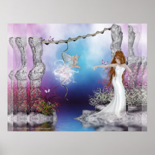Nascimento de uma Fada Fantasy Elf Magic: Poster I