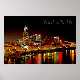 Nashville, poster da skyline do TN