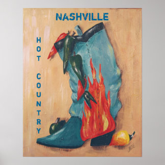 Nashville, poster do país quente
