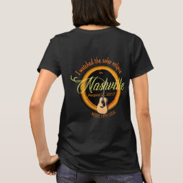 Nashville Solar Eclipse T-Shirt feminina
